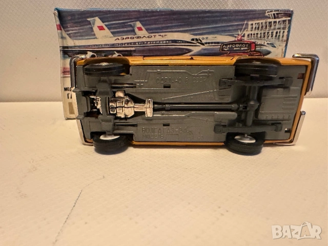 Ссср 1/43,Ussr 1/43, Волга Газ 24 Аерофлот, снимка 3 - Колекции - 53184772
