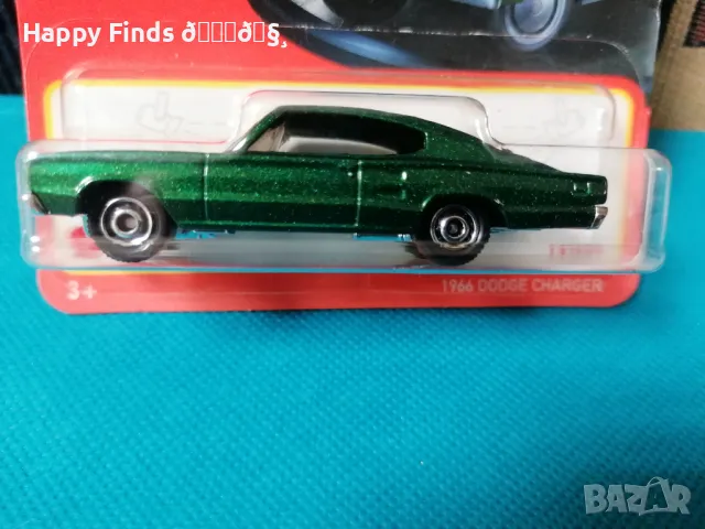 💕🧸 1966 Dodge Charger Matchbox 13/100, снимка 1