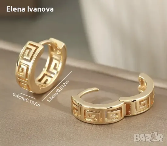 Уникални обеци от медицинска стомана, снимка 3 - Обеци - 49483656