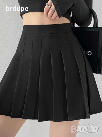 Дамска плисирана пола