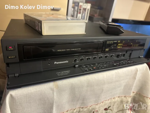 Видео Panasonic nv f 55 с Дистанционно и Бонус касета, снимка 3 - Плейъри, домашно кино, прожектори - 55966784