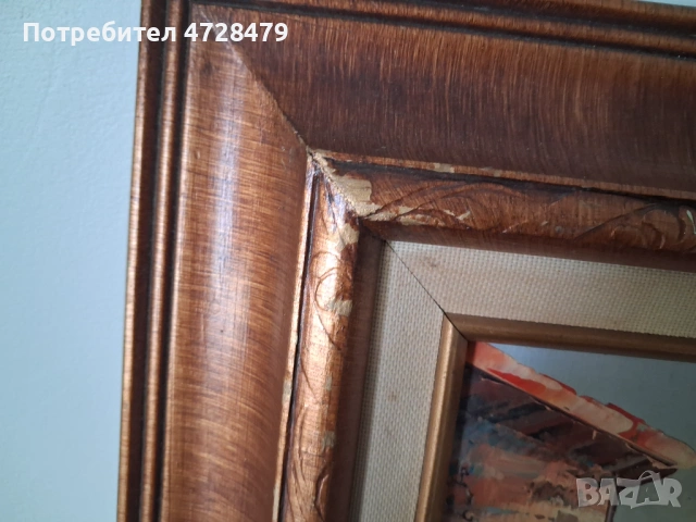 Картина маслена с подпис на художника., снимка 3 - Декорация за дома - 53705413