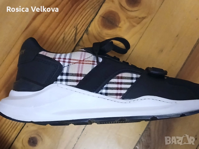 Маратонки BURBERRY , снимка 2 - Маратонки - 53514041
