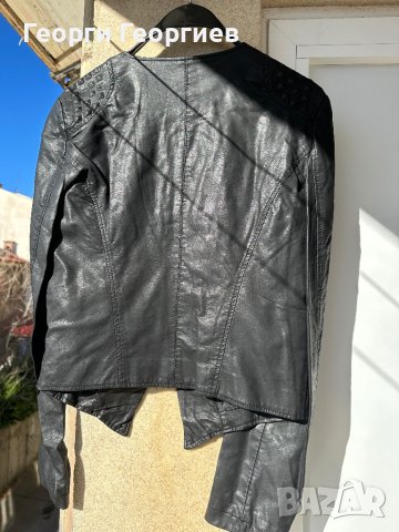 Страхотно кожено яке, снимка 5 - Якета - 44303825