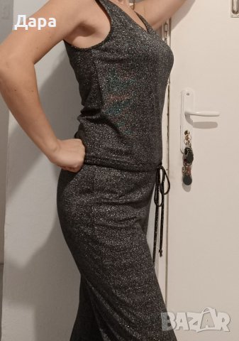 Дамски гащеризон с блестящ ефект , снимка 5 - Гащеризони - 39095055