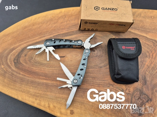 Мултифункционален инструмент Multi tool GANZO 2019S, снимка 4 - Екипировка - 53403910