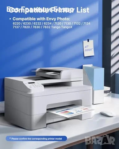 Нови 303XL Мастилници за HP Envy Photo Tango Black Colour Комплект 2 броя тонер принтер печат, снимка 2 - Консумативи за принтери - 55957171