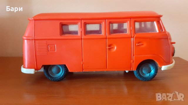 Рядка стара пластмасова играчка VW VOLGSWAGEN T1, снимка 3 - Колекции - 41733772