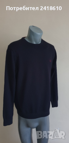 Fred Perry Merino Wool/ Cotton Mens Size M НОВО! ОРИГИНАЛ! Мъжки тънък Вълнен Пуловер!, снимка 4 - Пуловери - 44826702