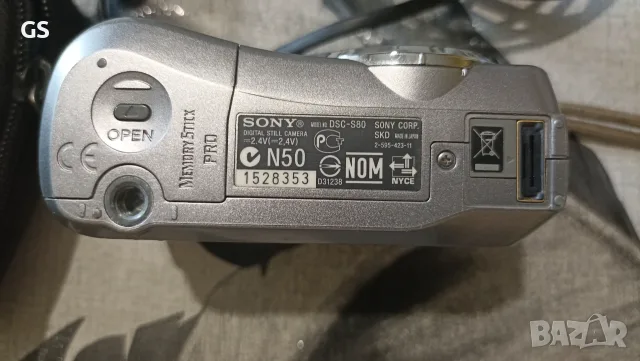 Продавам цифров фотоапарат Sony DSC-S80, снимка 4 - Фотоапарати - 56296035