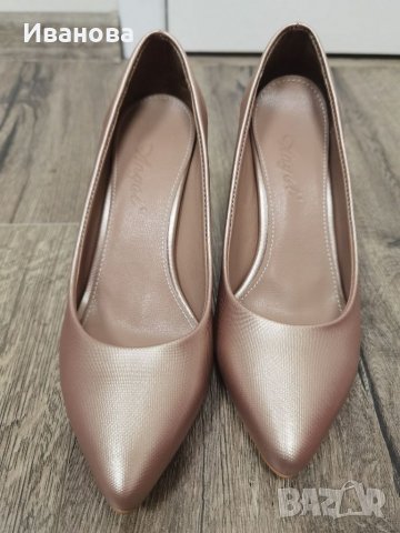 Нови дамски обувки на ток размер 38, снимка 5 - Дамски обувки на ток - 40112610