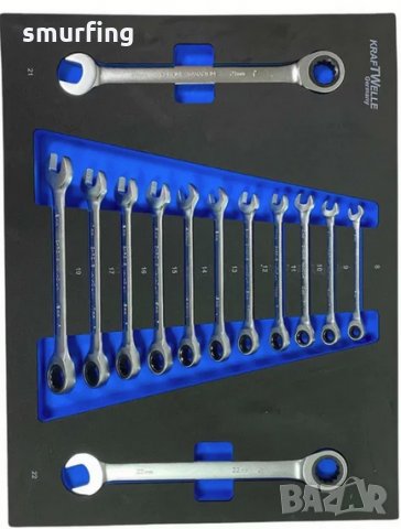 Количка с Инструменти KraftWelle, снимка 4 - Куфари с инструменти - 34745781