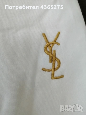 Последни размери от тези памучни блузки с бродирана емблема ❎ Премиум качество 🔝 S M L XL XXL 🌸 🥰, снимка 3 - Тениски - 53682403