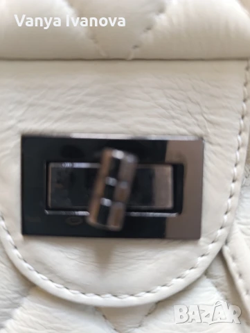 Antonia Moretti бежова раница естествена кожа, снимка 7 - Чанти - 50733980