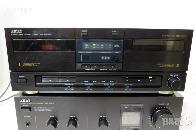 AKAI AM-M570_HX-M670W, снимка 3 - Аудиосистеми - 52639493