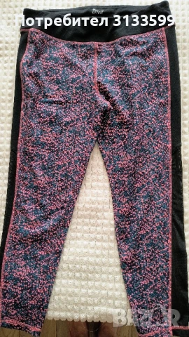 Два еластични клина: тъмносин плюшен - L; пъстър - М, снимка 8 - Клинове - 43745865