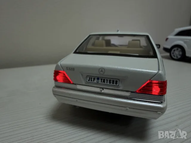 Mercedes W140 S-Class 1:24 мащаб, снимка 8 - Колекции - 55769329