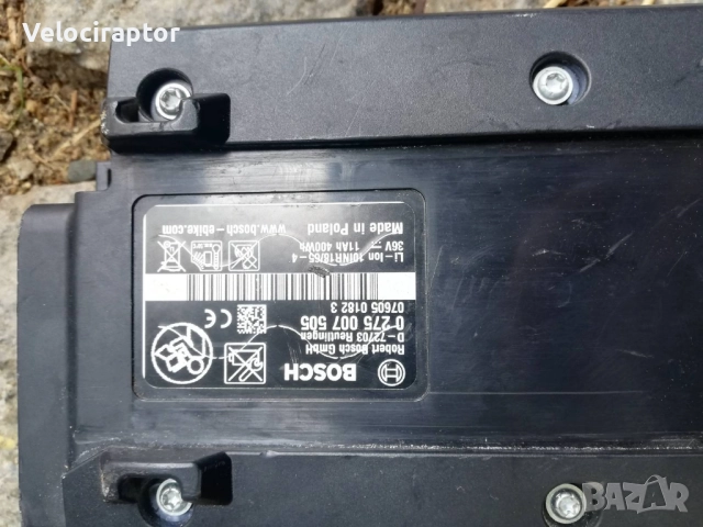 Батерия за велосипед Bosch 400WH, снимка 3 - Велосипеди - 51967667