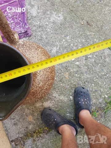 Керамична лава ваза голяма, снимка 7 - Антикварни и старинни предмети - 50671291