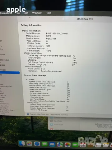 13" MacBook Pro A1989 Touch(Mid-2018)-i5/8GB/256GB, снимка 11 - Лаптопи за работа - 56251007