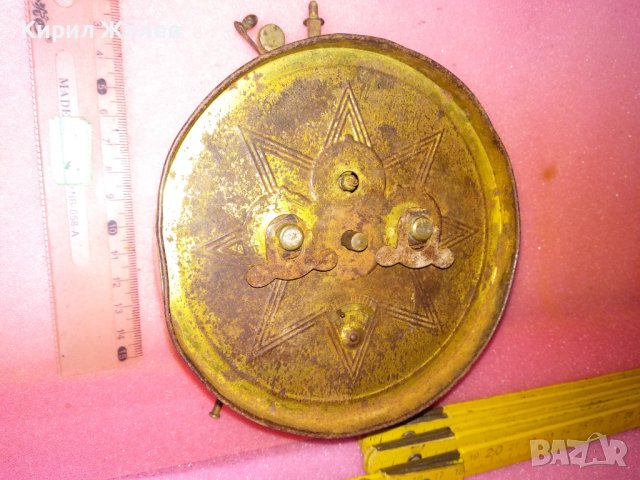 ЮНГХАНС Стар КОЛЕКЦИОНЕРСКИ МЕХАНИЧЕН НЕМСКИ БУДИЛНИК JUNGHANS от ЦАРСКО ВРЕМЕ 43626, снимка 5 - Антикварни и старинни предмети - 44466294