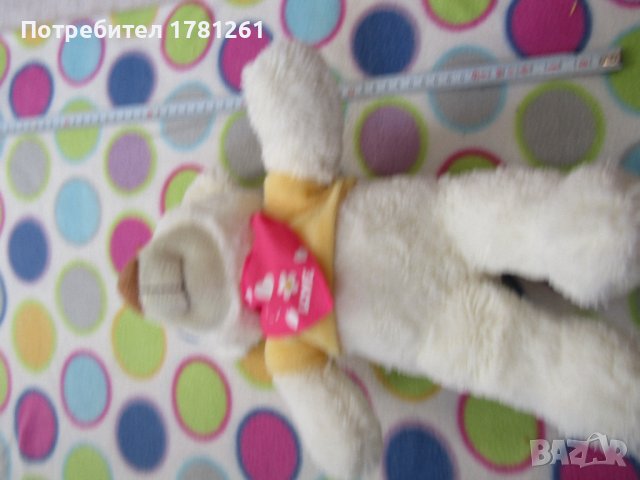 Плюшена играчка мече с шал, снимка 2 - Плюшени играчки - 44354874