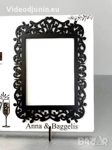 Гравирана картина с поставка, снимка 3 - Картини - 48696252