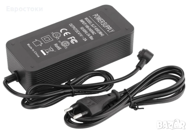 Зарядно устройство за електрически скутер Xiaomi Mi 4/4 Pro 41V 2A Li-ion Lithium Battery, снимка 3 - Скейтборд, ховърборд, уейвборд - 50596783