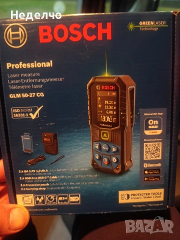 Лазерна ролетка BOSCH GLM 50-27 CG 