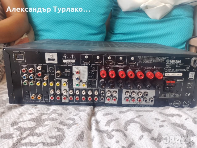 yamaha rx-v667, снимка 3 - Ресийвъри, усилватели, смесителни пултове - 50662630