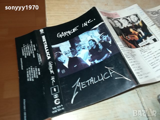 SOLD OUT-ПОРЪЧАНА-METALLICA ORIGINAL TAPE 2510231638, снимка 5 - Аудио касети - 42718599