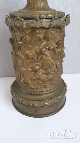 Стара Френска газова лампа, снимка 5 - Колекции - 42418143