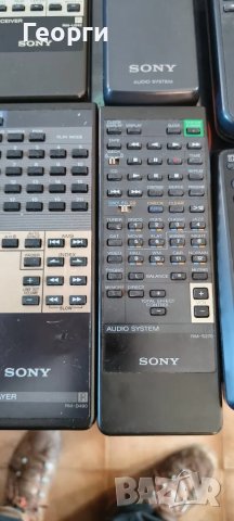 Дистанционни Sony-DAT,CD,MD,Tape,VHS..., снимка 3 - Дистанционни - 48600698