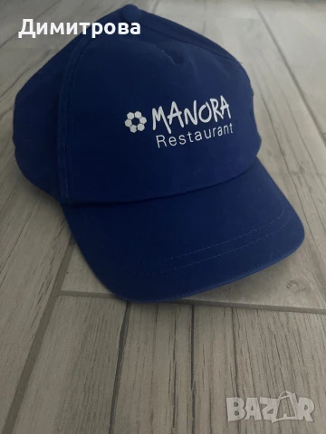 Шапка с козирка Manora