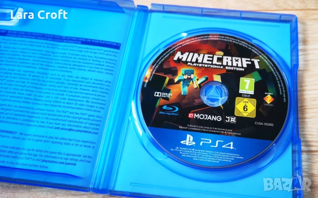 PS4 Minecraft PlayStation 4 Edition, снимка 2 - Игри за PlayStation - 52481441