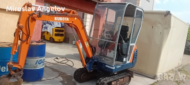 багер kubota kx36-2 4бр кофи 1.8t, снимка 5 - Индустриална техника - 51658895