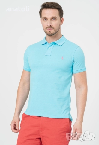 Тениски с яка  Polo Ralph Lauren   и лого 2XL от германия оригинални , снимка 5 - Тениски - 52410315