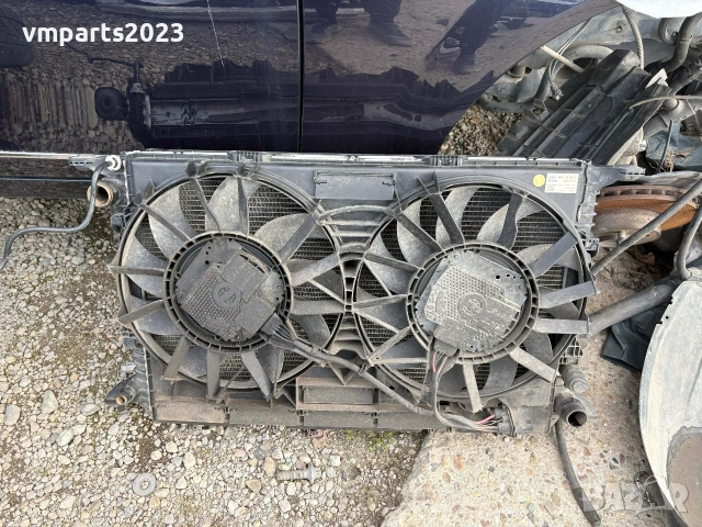 Радиатори и перки с дифузора Audi A8 D4 3.0TDI 250кс, снимка 3 - Части - 53763502