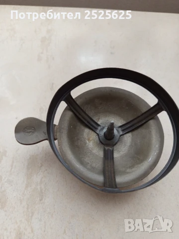 Настолен месингов свещник, снимка 2 - Декорация за дома - 50458664