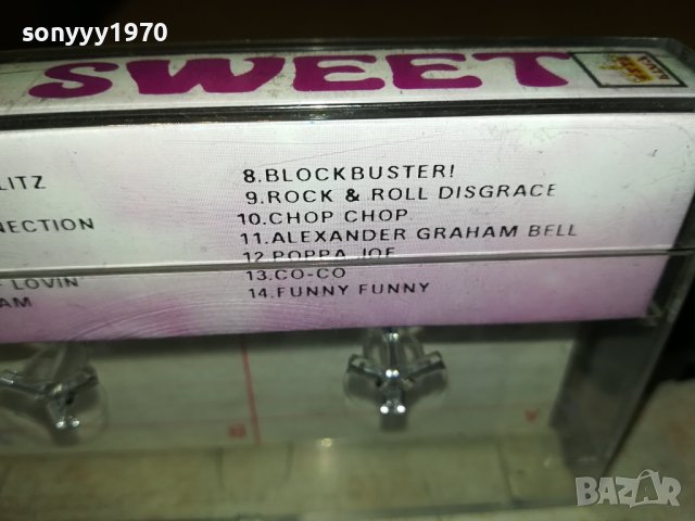 THE SWEET BLOCKBUSTERS TDK-КАСЕТА 2106231111, снимка 10 - Аудио касети - 41305620