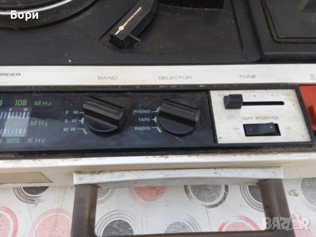 CALEX Radio Phonocorder, снимка 5 - Радиокасетофони, транзистори - 38809228