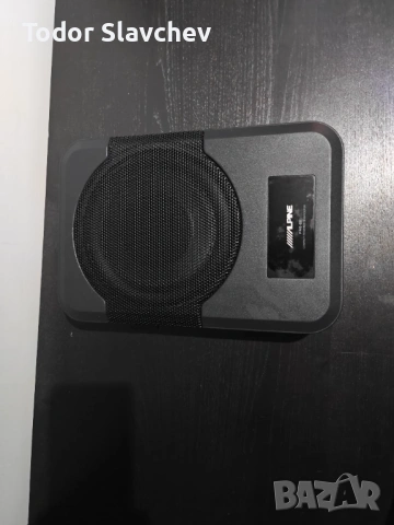 Компактен субуфер за кола Alpine PWE-S8, снимка 2 - Тонколони - 53768568