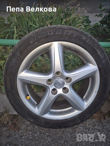 Лети джанти с летни гуми за Тойота 17 цола, снимка 6 - Гуми и джанти - 52106289