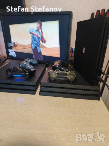 С ГАРАНЦИЯ 1Г Sony PlayStation 4 Pro PS4 1TB профилактиран и проверен Play Station SW 13.02, снимка 6 - PlayStation конзоли - 53137000