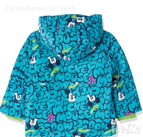 Disney / Дисни детско яке с Мики Маус (непромокаемо) - 11-12 години, снимка 2 - Детски якета и елеци - 40837357