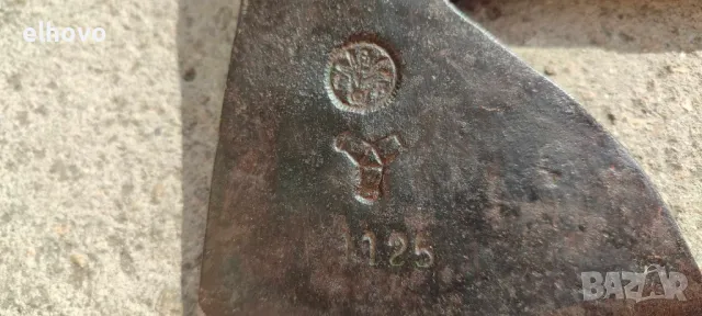 Стара брадва с дълга дръжка Ochsenkopf, снимка 6 - Антикварни и старинни предмети - 47603380