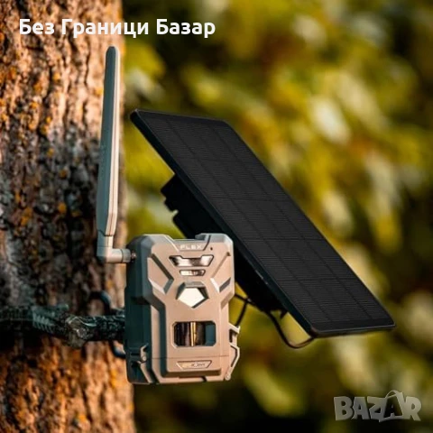 Нови 2 броя Соларен Панел за Ловна Камера 6V/12V IP66 4000mAh батерия, снимка 6 - Друга електроника - 51145997