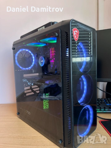 Геймърски компютър i7-9700KF,RTX 4060 TI,32GB RAM,256GB SSD NVMe,1TB HDD