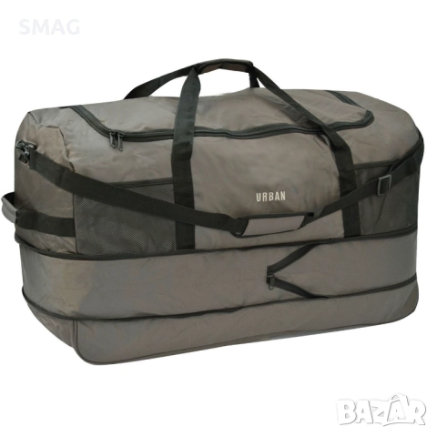 Пътнически сак с колелца 102L маслиненозелен_1120120, снимка 2 - Сакове - 52278286