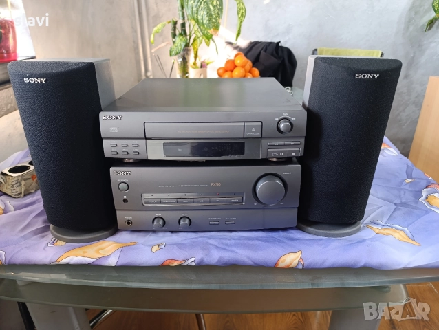 Усилвател и CD SONY EX-50